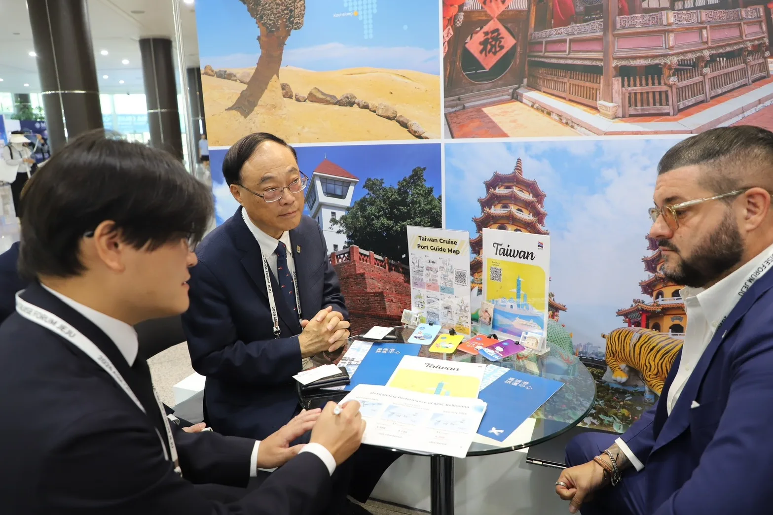 港務公司董座帶隊前進韓國，擘劃亞洲郵輪新布局